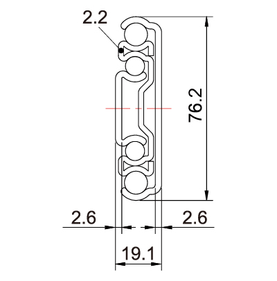 300KG L76 Series schwerlastauszug 1000mm,schwerlastauszug 1200mm,Hohe Tragzahlen,Teilauszüge Schwerlastauszüge,Schwerlastauszüge für Werkzuegschubladen,Schwerlastauszüge,